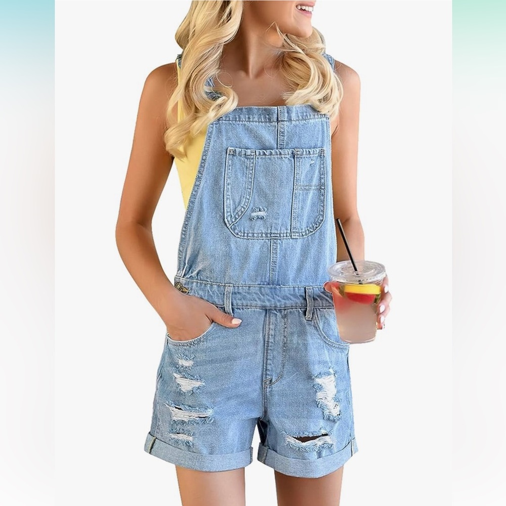 Denim Overalls